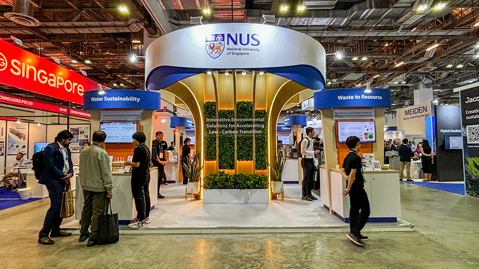 NUS @ SIWW 2024: Turbocharging the shift to low carbon with cutting-edge environmental solutions
