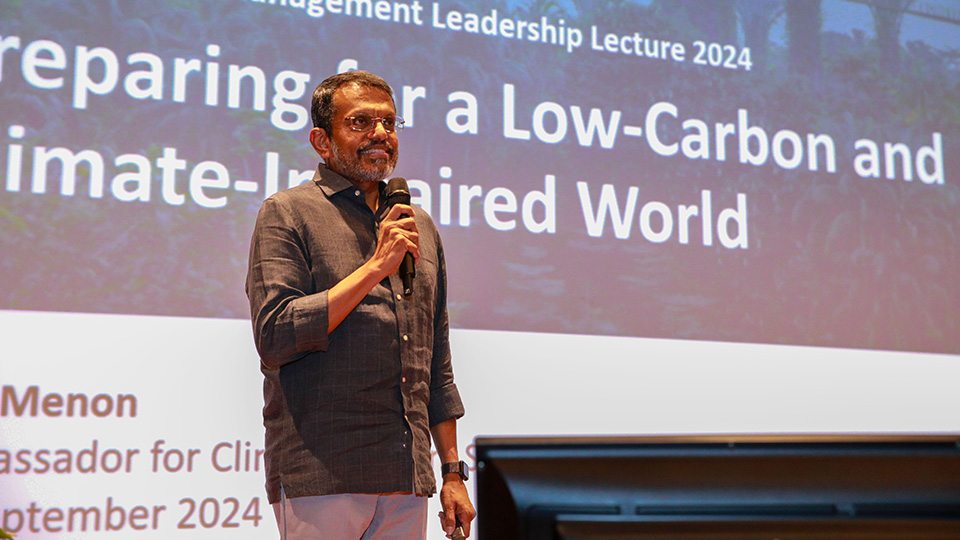 Positioning Singapore for a low-carbon and climate-impaired world: Ravi Menon, Singapore’s first climate action ambassador