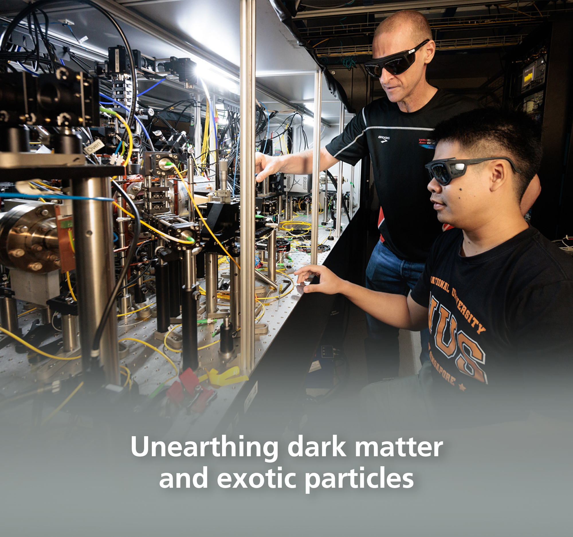 Unearthing dark matter and exotic particles