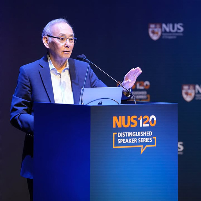 5th NUS120 Distinguished Speaker: Prof Steven Chu