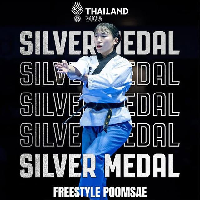 NUS’ first medallist at the 2025 SEA Games